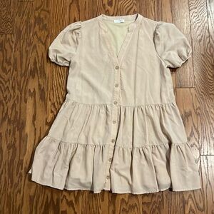 Vestique short sleeve dress